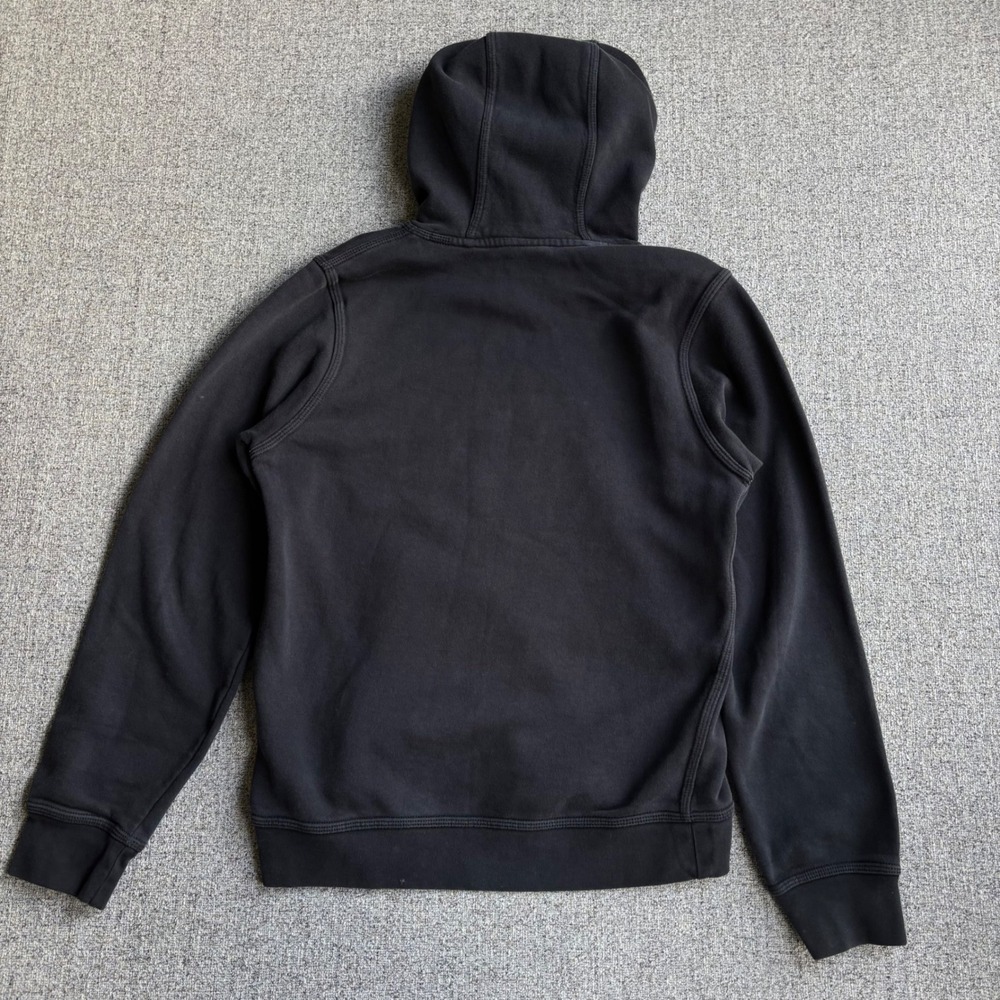 Nike Hoodie Mens Small Black Pullover Swoosh Logo Fleece Sportswear Casual - Picture 5 of 8